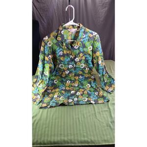 Vintage Fritz Cotton Floral Shirt